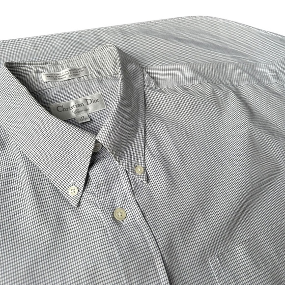 Dior Men's Dress Shirt in Black and White - Picture 2 of 9